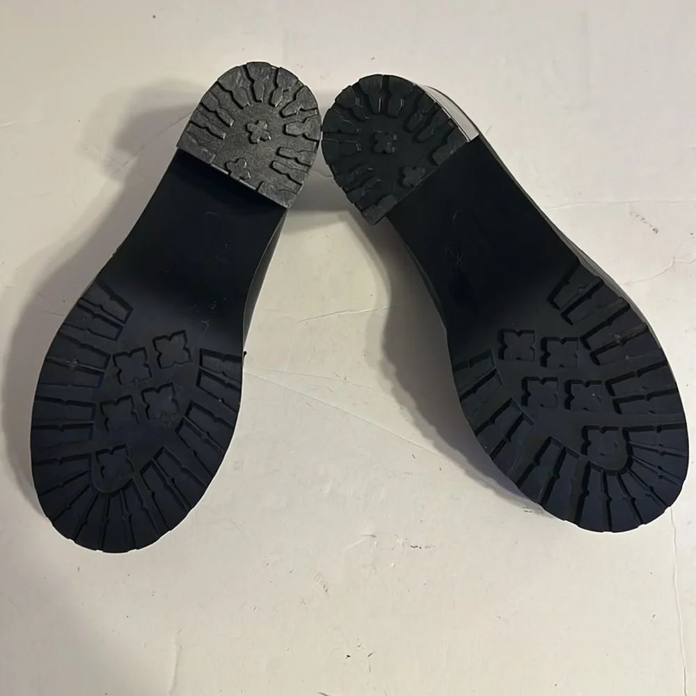 New York & company black platform shoes size 9 - Picture 6 of 7